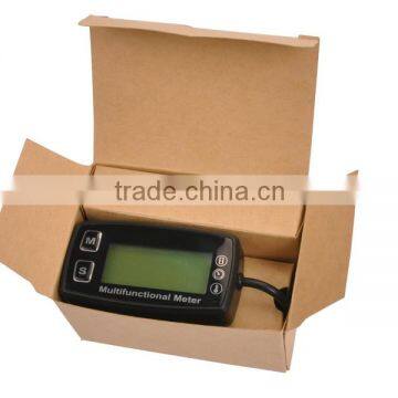 Digital LCD Tachometer Hour Meter Thermometer Temperature Meter for Gas UTV ATV Outboard Buggy Tractor JET SKI Paramotor photo-3