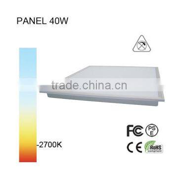 600*600mm indoor led panel light 40w back-lighting