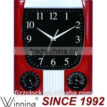 wall clocks with humidity temperature