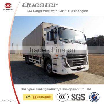 Nissan 25ton UD quester 6x4 heavy cargo truck dimensions and lift