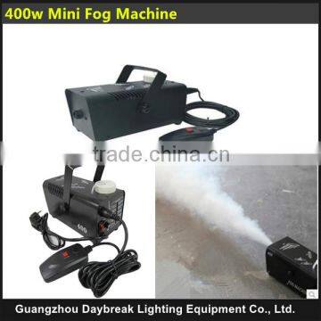 400w mini fog machine wire control and remote control fog machine