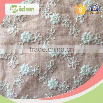 Beautiful white color lace with flower decoration embroidery lace curtain fabric                        
                                                                                Supplier's Choice