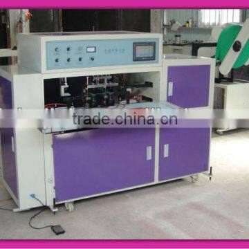 Nonwoven handle bag loop sealing equipment