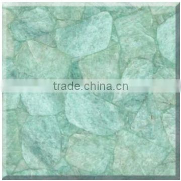 Luxury green gem stones for building materials