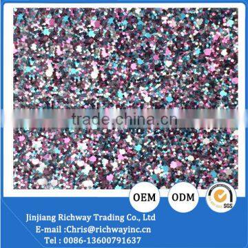 Glitter Fabric Sheet for Shoes Upper Making photo-2