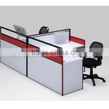 Popular Low Partition Photos of Modern Double Call Center Workstations(SZ-WS350)