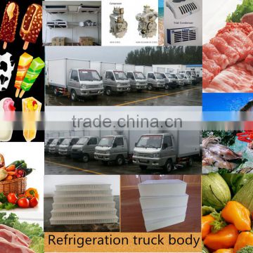 Ice cream refrigerated truck body meat refrigerated truck bodies