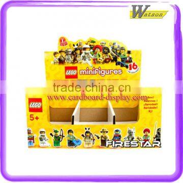 Mini figures retail Cardboard Counter top display box
