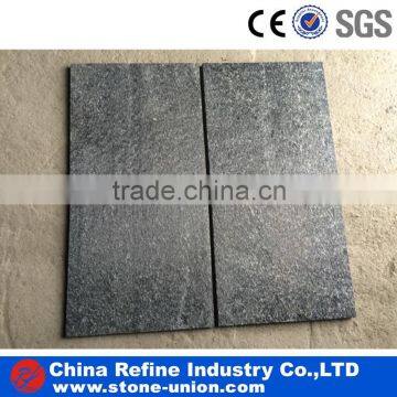 Natural Black quartz tile