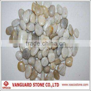 Smooth white pebbles wholesaler price