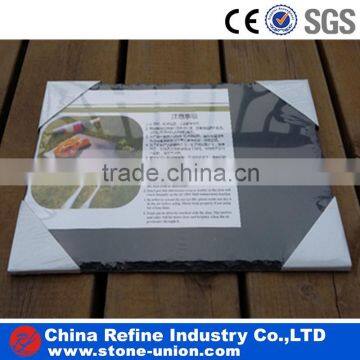 Rectangular natural slate stone cheese board with packaging                        
                                                                                Supplier's Choice