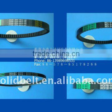 Moto Variable Speed V-belt/snow mobile belt/heat resistance