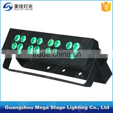 High quality 16leds 4in1 dmx led flat bar light