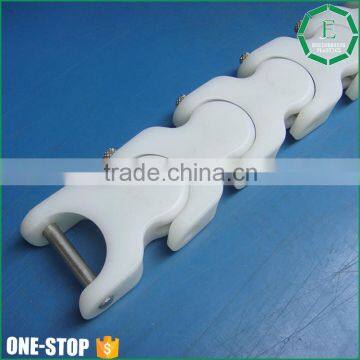 wholesale engineering custom POM delrin acetal plastic conveyor chain manufacturer china