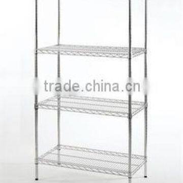 NSF listed Best Selling Chrome plated Metal Wire Mesh Shelving wire closet shelving with High Quality