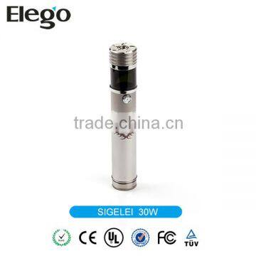 Hottest Smoking pen ecig sigelei 30w Mod bulk e cigarette purchase