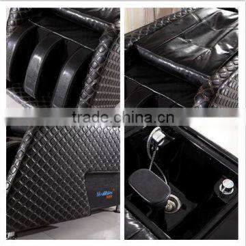 Used Salon Shampoo Bed Hair Shampoo Chair Wash Unit Salon Backwash Chair photo-3