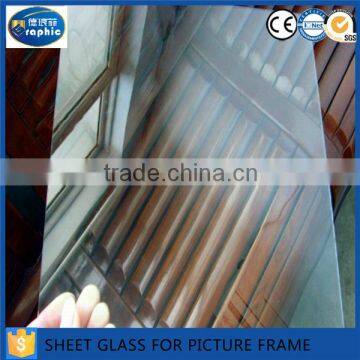 Custom cut to size clear thin tempered glass sheet