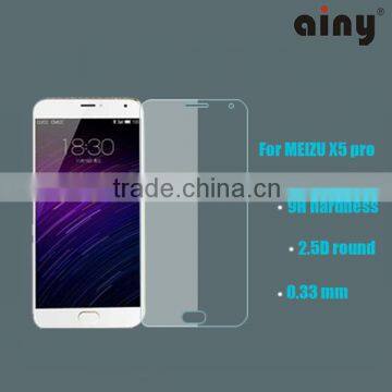 Factory direct 0.33mm anti-peek screen protector for MEIZU x5 pro