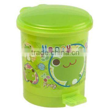 Wholesale decorative cartoon plastic waste bins