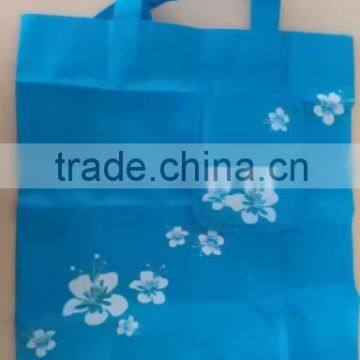 2015 flexible easy to carry reusable fashion pp non woven shopping bag