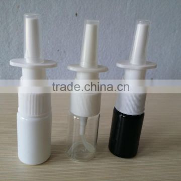 Factory Directly Supply! PET Plastic Nasal Pump Spray Bottles/ Nasal Mist Spray Pump Bottle