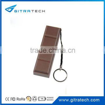 Chocolate Power Bank Promo Gift Mobile Charger