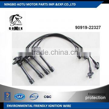 High voltage silicone Ignition wire set, ignition cable kit, spark plug wire 90919-22327 for TOYOTA