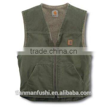 2015 Army Green Farm & Pasture Insulated Work Jacket Top Quality Custom-made Work clothings Cheap Workwears Plus Size