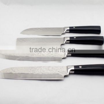 2016New stainless knife with lunar surface shape