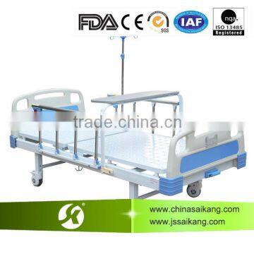 Powder Coated Single Crank Hospital Bed (CE/FDA)