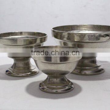 Fruit Bowl, Metal Fruit Bowl, Silver Bowl