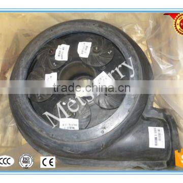 Rubber lined slurry pump cover plate liner made in china