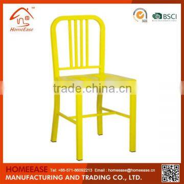 Modern Whole Used Restaurant Colorful Metal Garden Chair