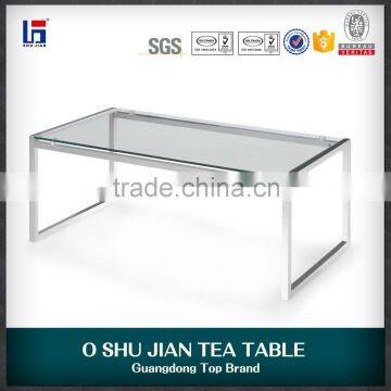 Oshujian Glass Tea Table Design SJ173 photo-1