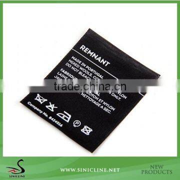 Sinicline Printed Fabric Label Garment Tags