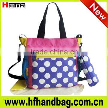 High quality functional polyester diaper bag