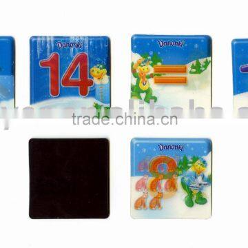 3D fridge magnet game