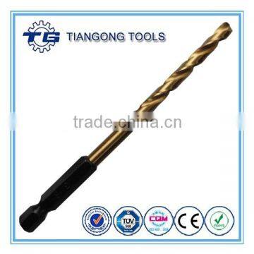 High Quality Black Hex Shank HSS Drill Bits