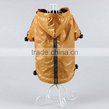 reflective stripe alarm dog raincoat dog waterproof coat