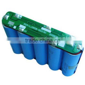 LiFePO4 Rechargeable Batteries with 16V Voltage and 2,500mAh Capacity for medical machinery