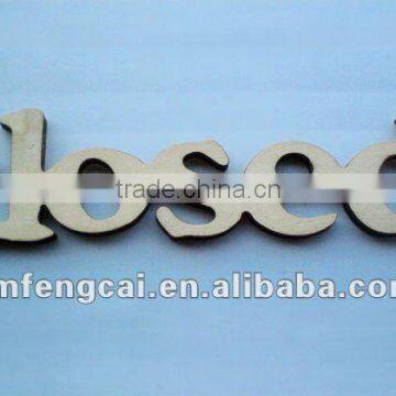 Wooden Teaching Letter/wood decorative letter(Wooden craft in laser-cutting & engraving)