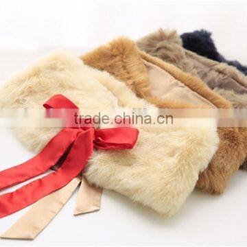 New Product High Quality Fashion Fur Children Scarf WJ-663 photo-3