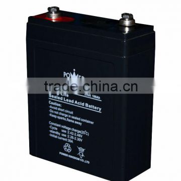 Battery lead acid 2V 100AH long life batteries long life solar battery