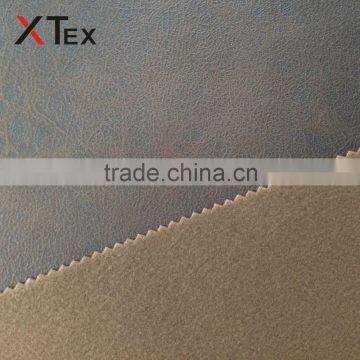 New Bronzed Embossed Waterproof Synthetic Suede Fabrics With Base Layer and Brushed Knitted Backing for Sofa Upholstery photo-4