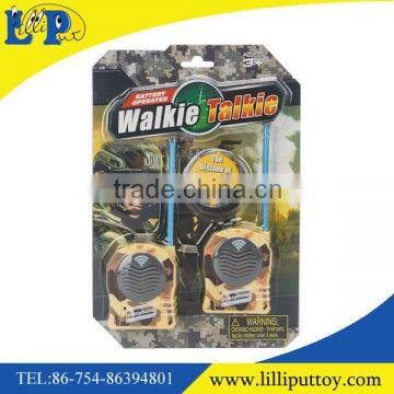 Kids wireless electronic military walkie-talkie Toy