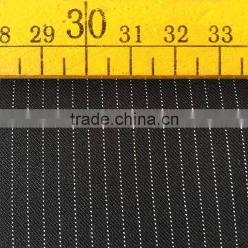 Polyester Mini Matt Fabric Stripe for Suits Workwear Uniform photo-3