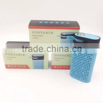 2016 New Design Wireless Bluetooth Speaker With Power Bank and fm tf Card Support photo-4
