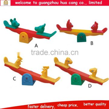 Apartment Facilities spring rocking horse toy, kid riding horse toy, plastic seesaw for kids