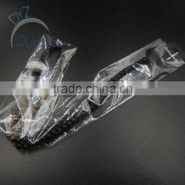 Simple Black Stone Beads Necklace photo-5